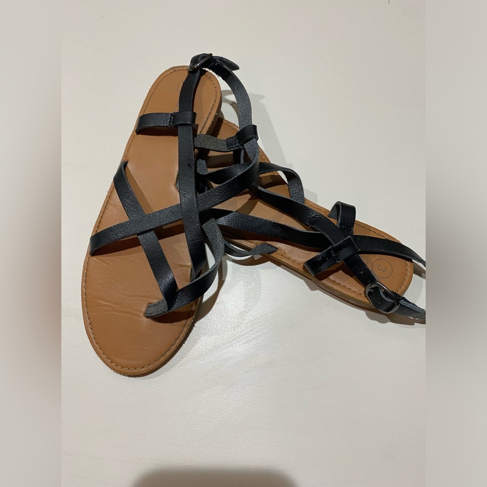 Black and brown sandal From cat and Jack